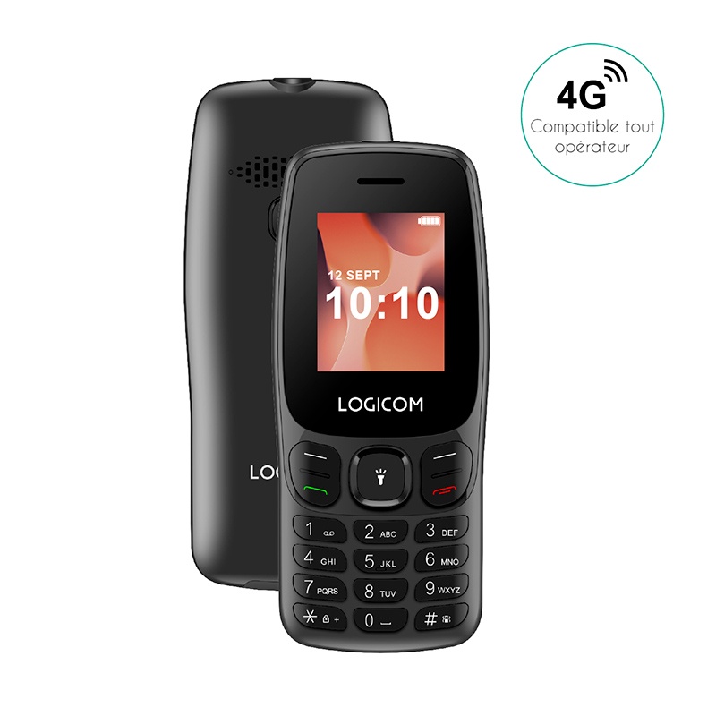 Mobile Logicom E45 4g 128mo Noir Bon état -  reconditionné disponible sur Electro Depot